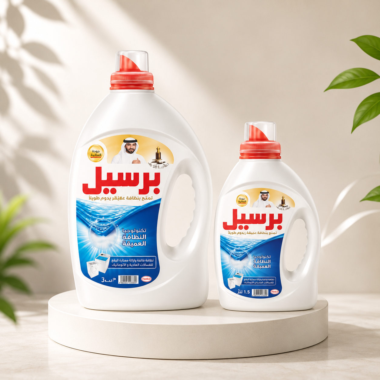 برسيل وايت سائل غسيل الملابس البيضاء برائحة العود 3 لتر + 1 لتر مجاناً