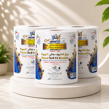 مناديل رول مطبخ وطني Watani – 6 رولات × 350 متر