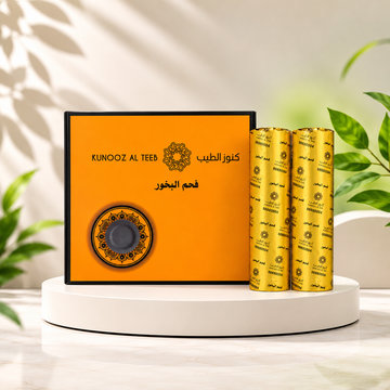 فحم بخور كنوز الطيب سريع الاشتعال – 50 قطعة